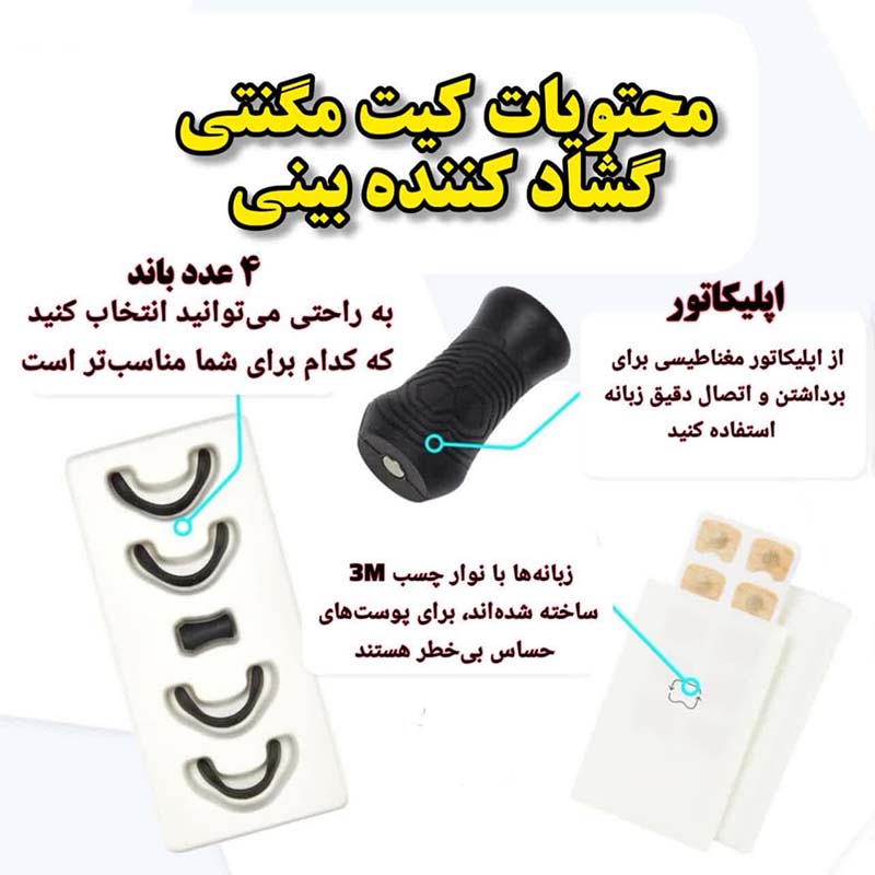 کیت رفع تنگی نفس مگنتی وارداتی