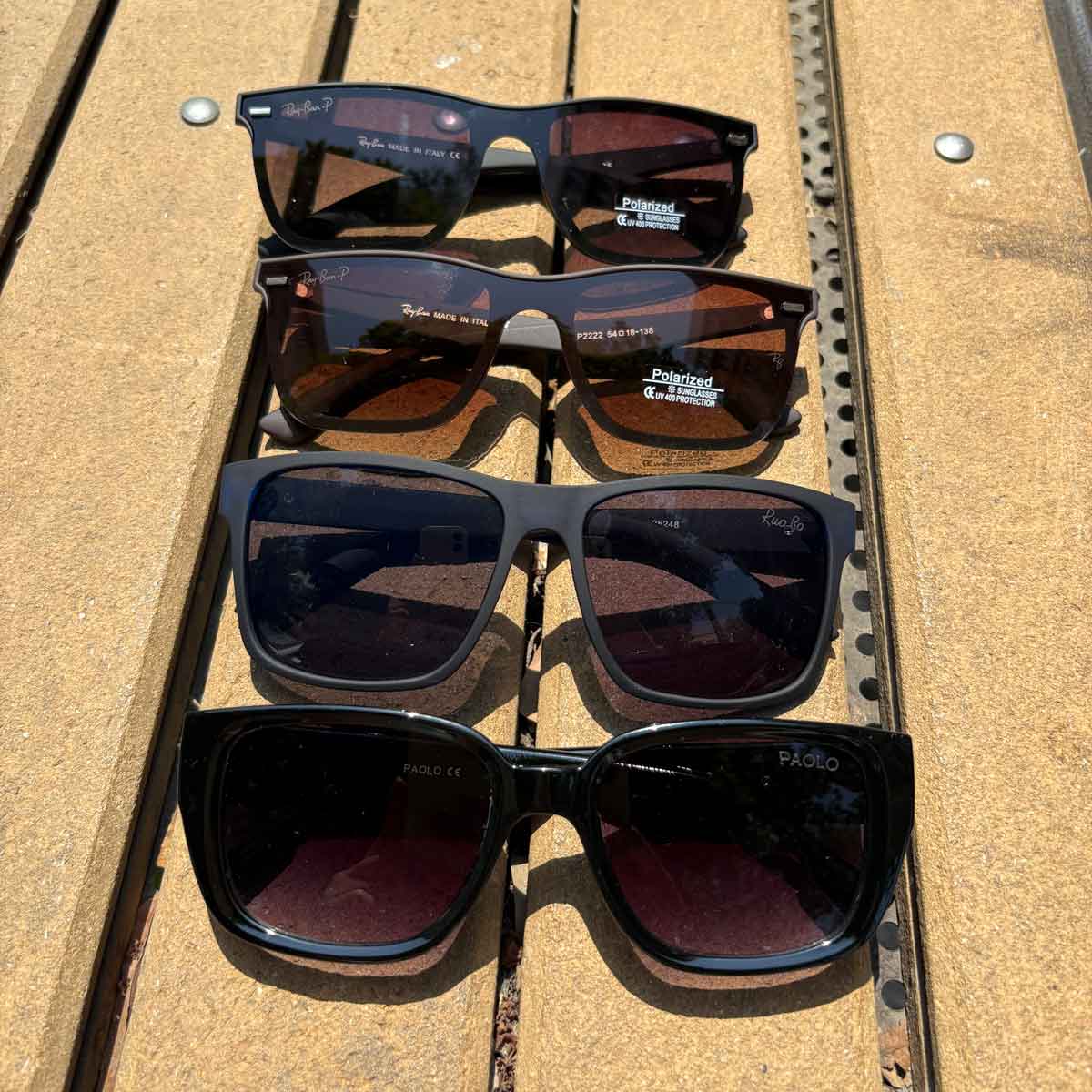عینک آفتابی قهوه ای مدل Ray-Ban