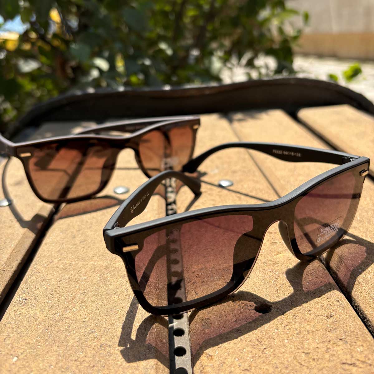 عینک آفتابی قهوه ای مدل Ray-Ban