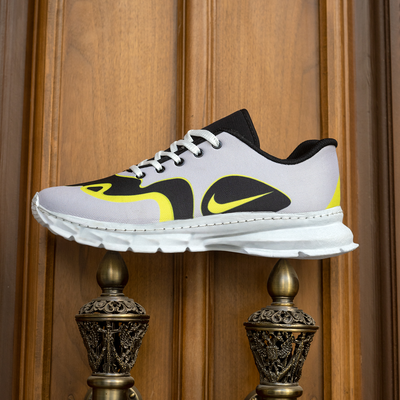 کفش ورزشی سفیدسبز مردانه Nike مدل Bevis