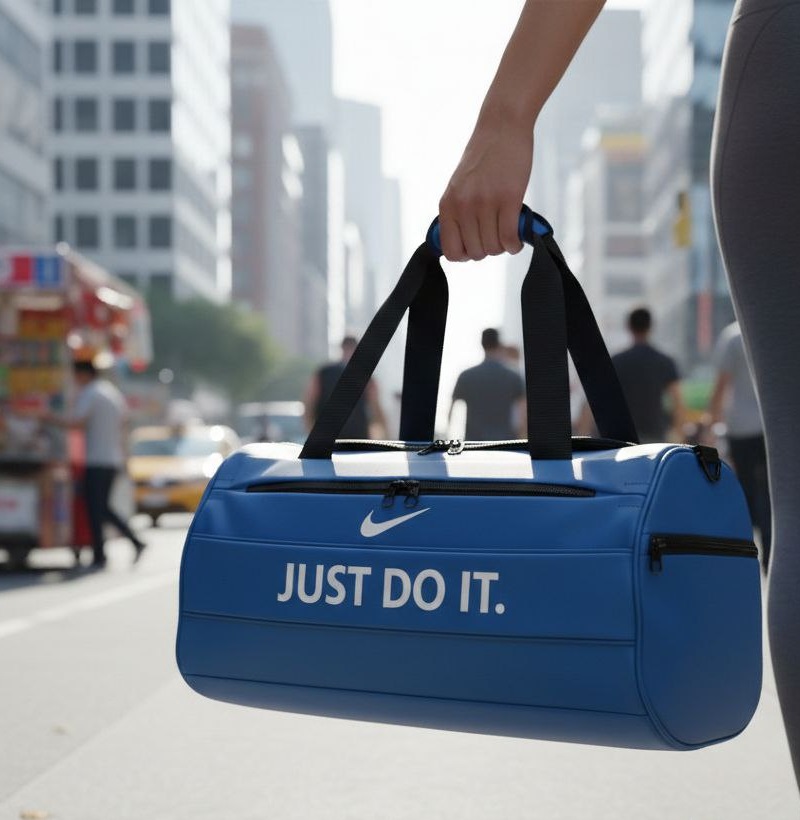 ساک ورزشی نایکی مدل Just do it-آبی