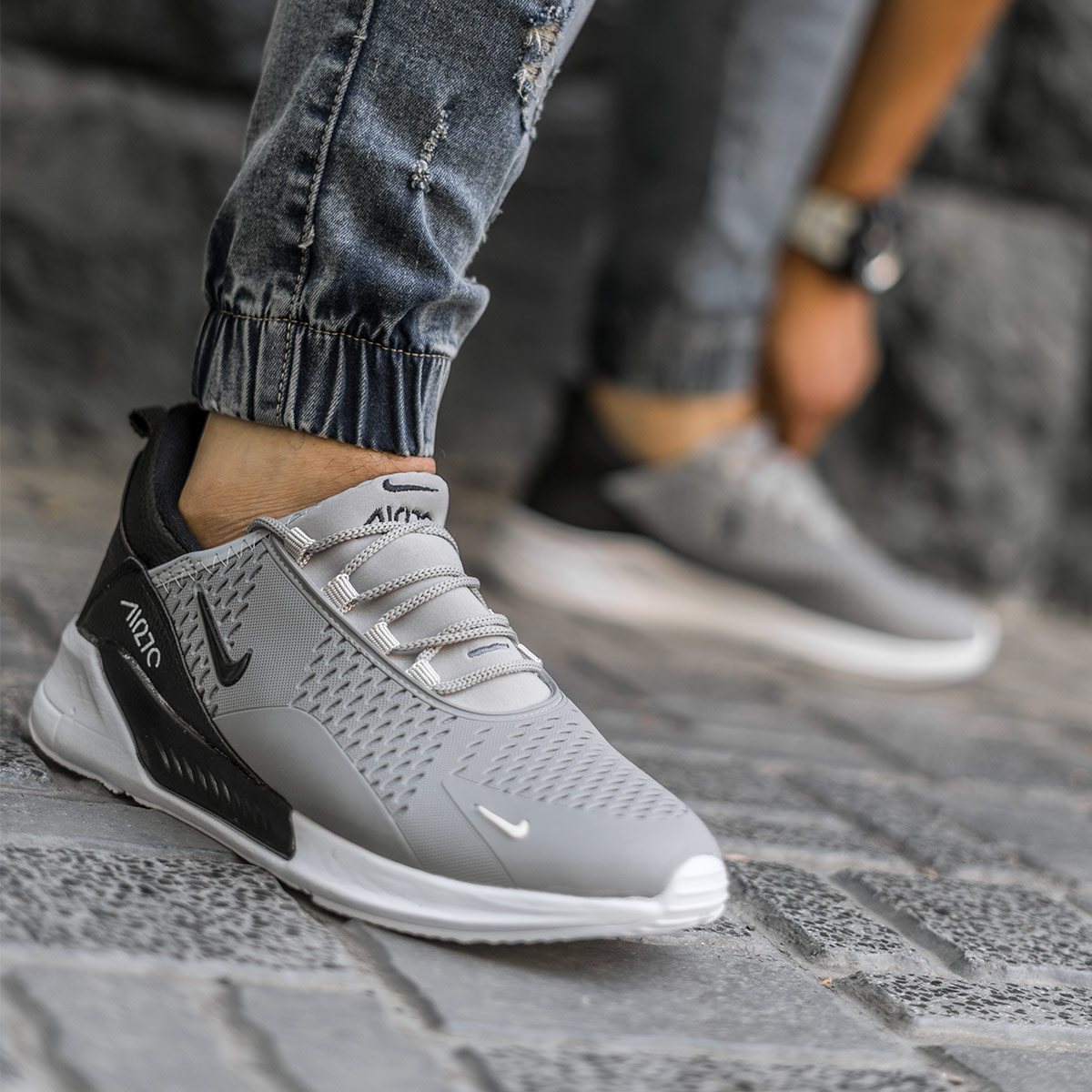 کفش ورزشی Nike مردانه طوسی مدل Edvan