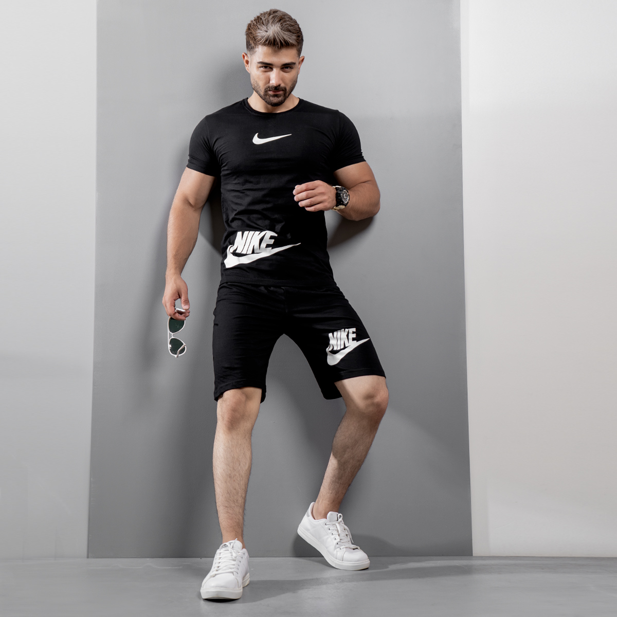 ست تیشرت شلوارک Nike مردانه مدلEtrivel