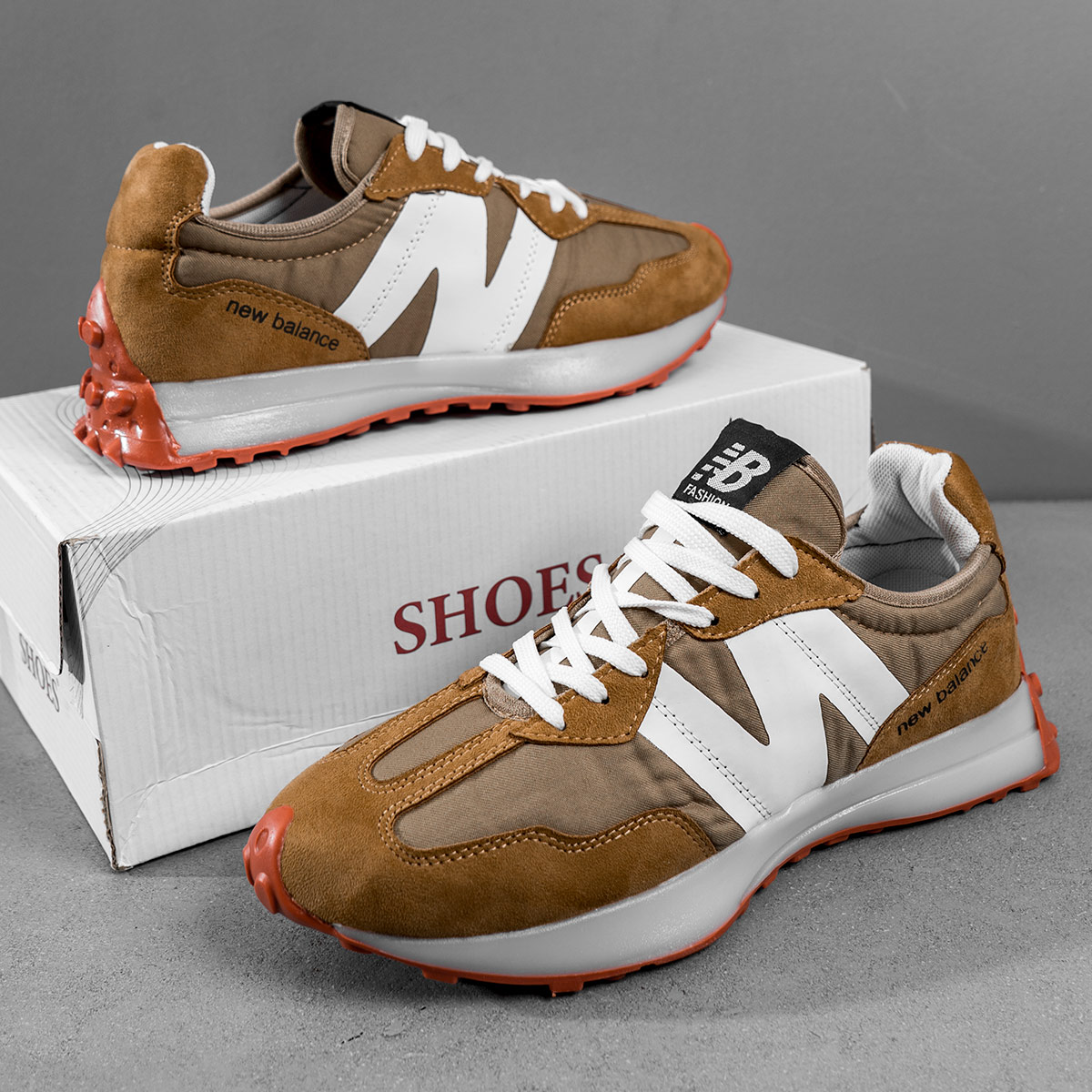 کفش ورزشی مردانه قهوه ای New Balance مدل Kanava