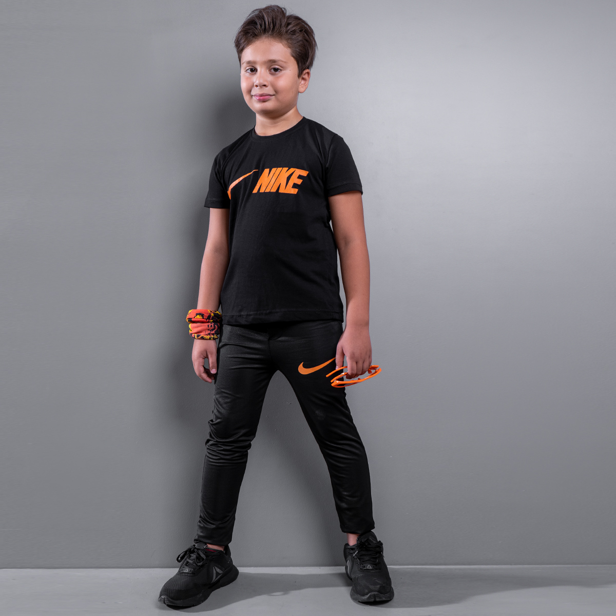 ست تیشرت شلوار بچگانه Nike مدل Z136