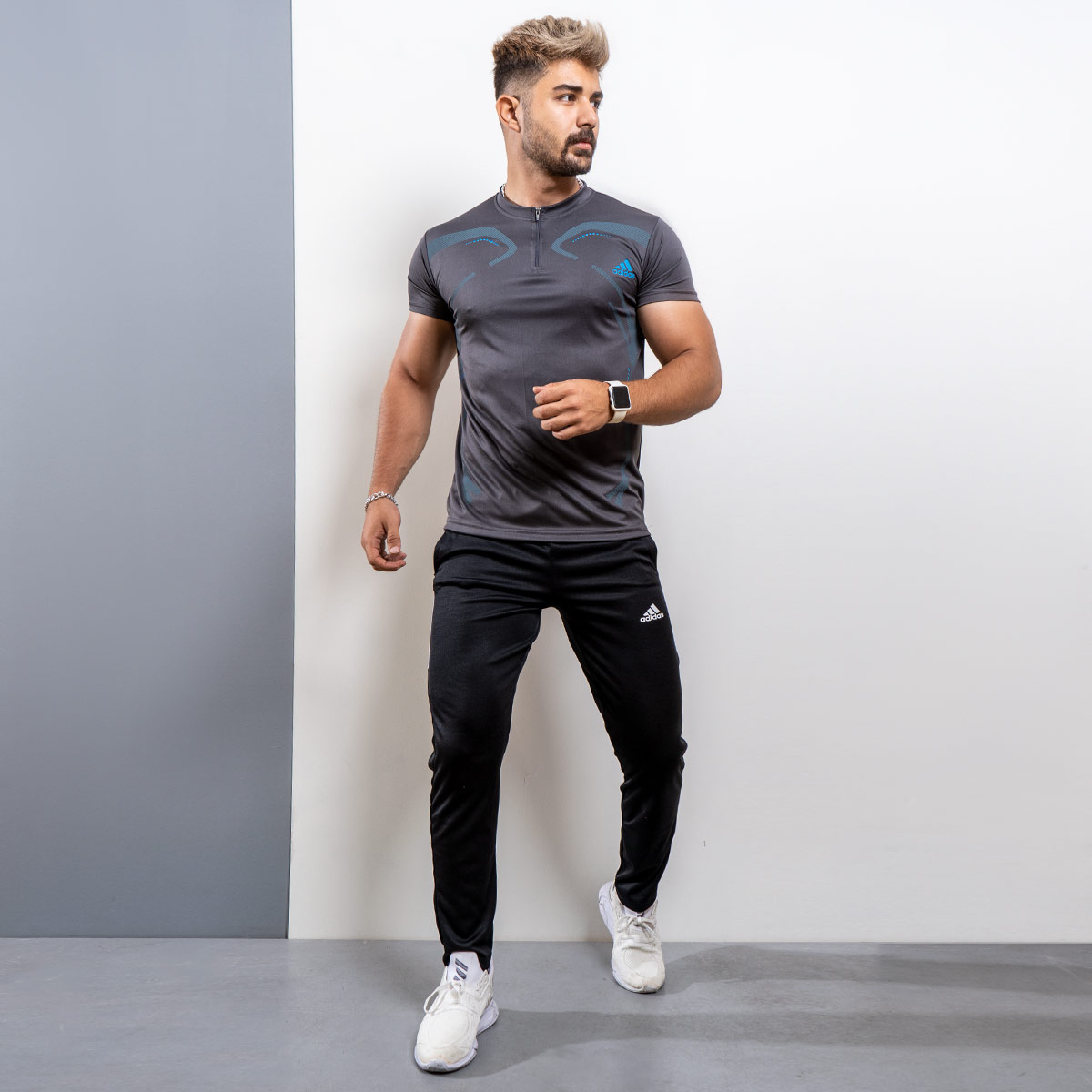 ست تیشرت شلوار Adidas مردانه مدل Virat