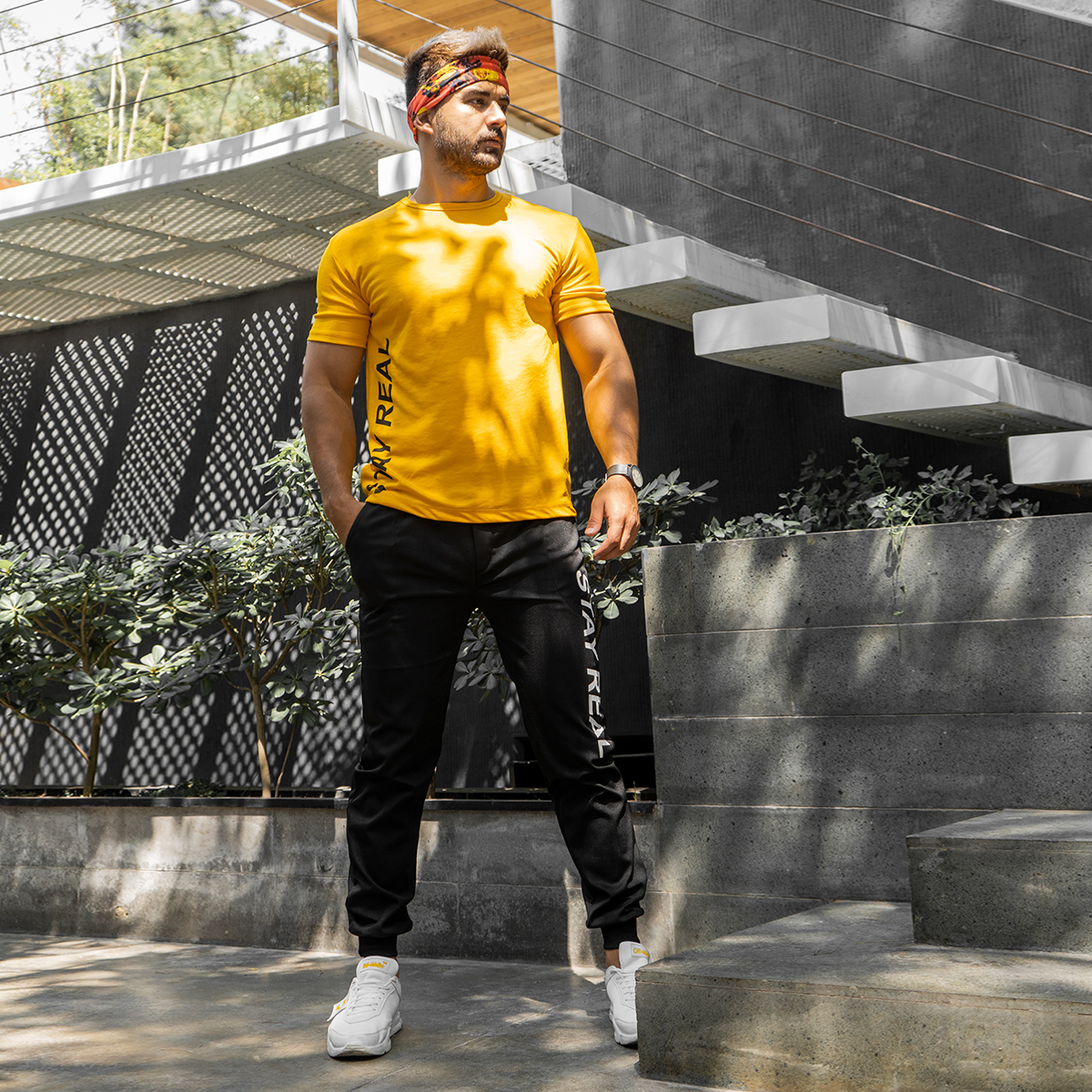 ست تیشرت شلوار Stay Real مردانه مدل Reksit