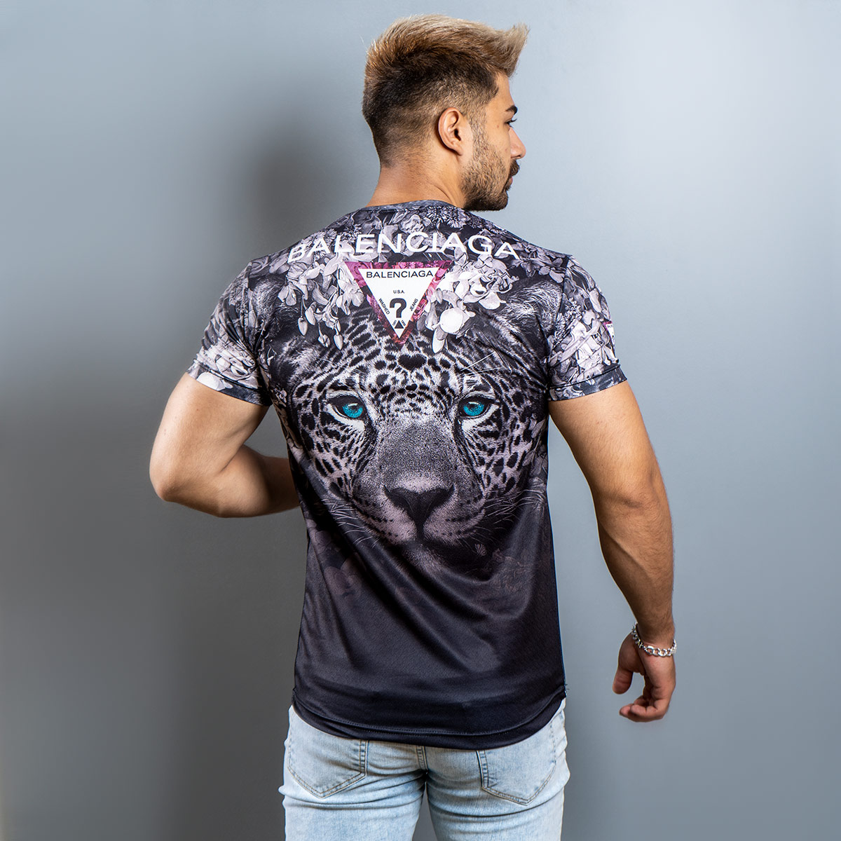 تیشرت مردانه مدل Leopard(T)