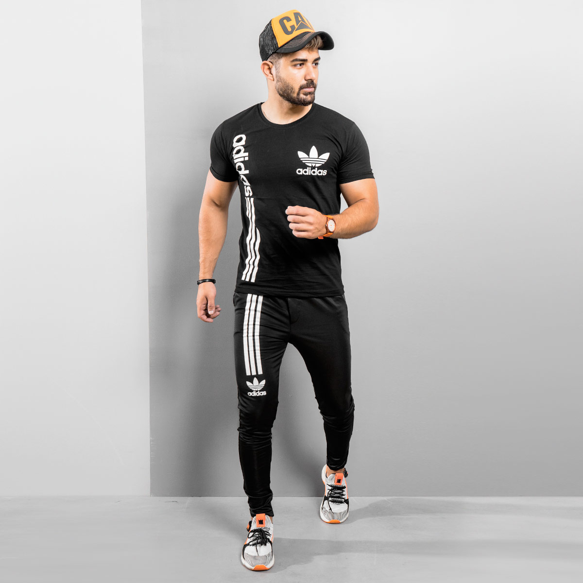 ست تیشرت شلوار Adidas مردانه مدلBardia