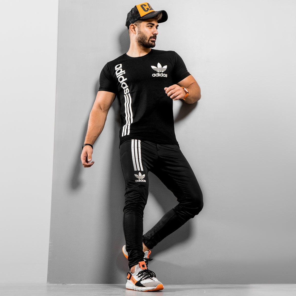 ست تیشرت شلوار Adidas مردانه مدلBardia