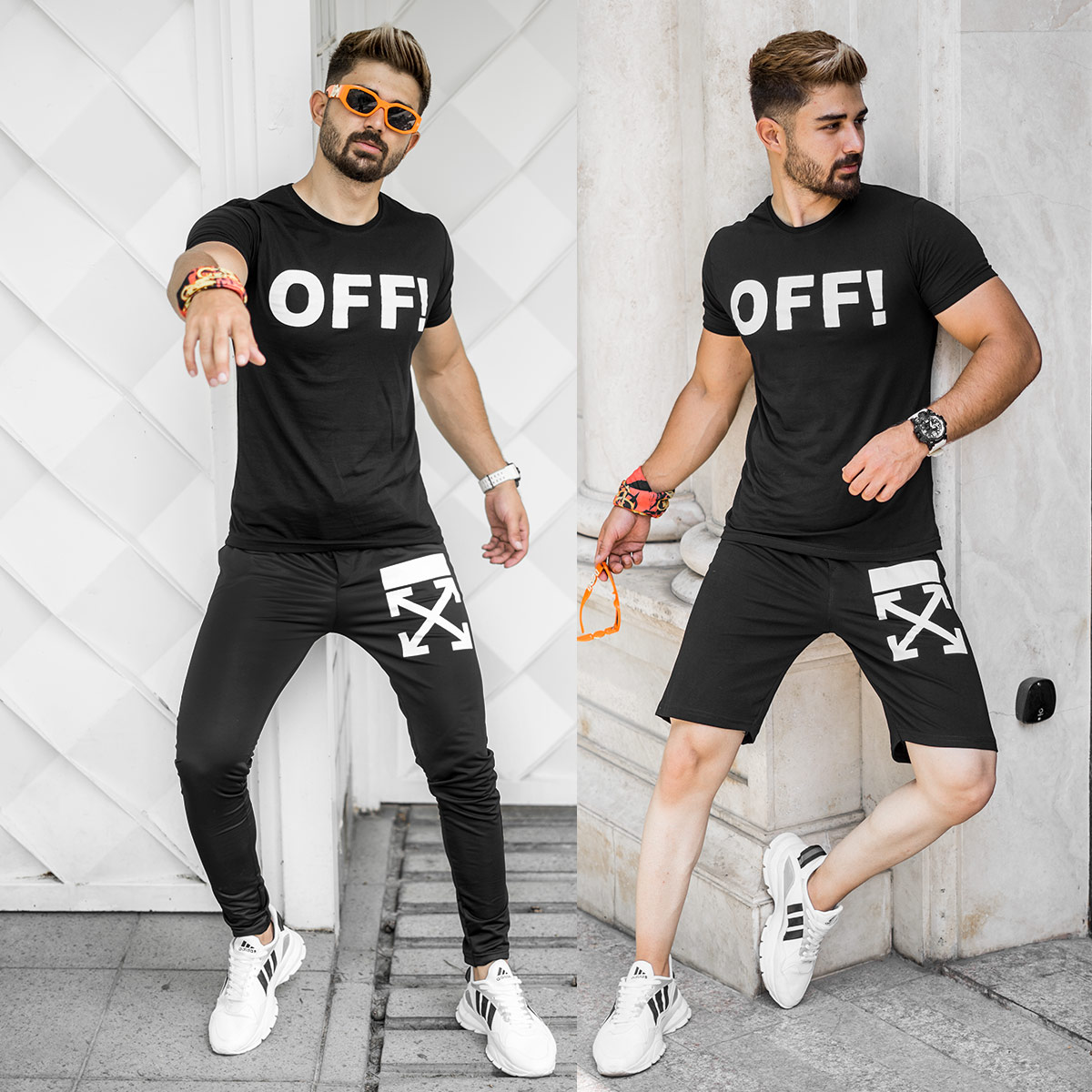 ست سه تیکه Off-White مردانه مدلRadman