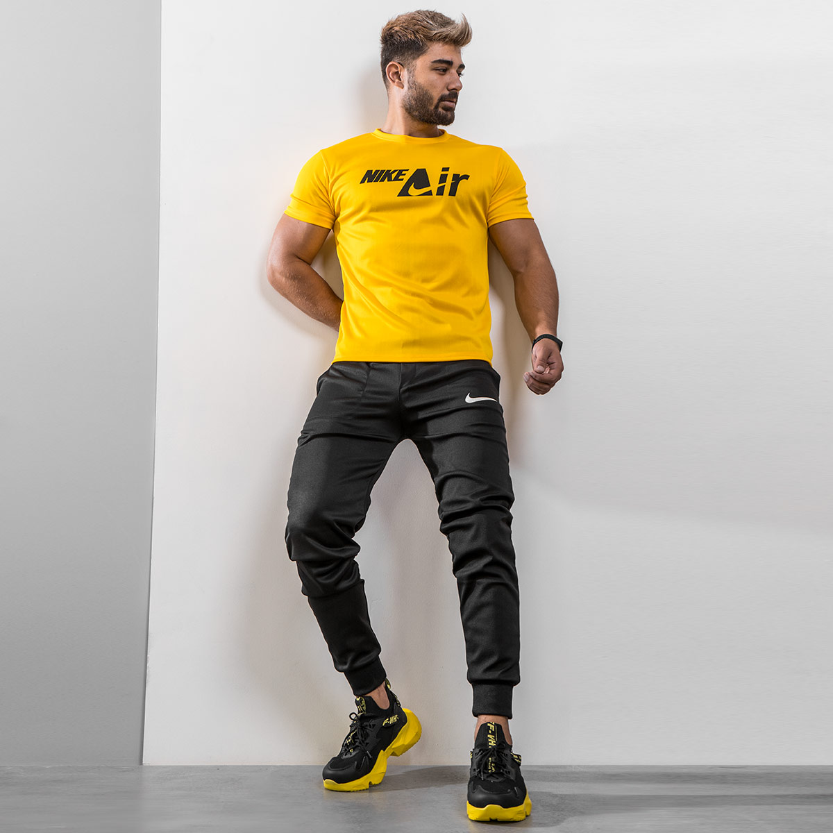 ست تیشرت شلوارNIKE AIR مردانه مدل Daris