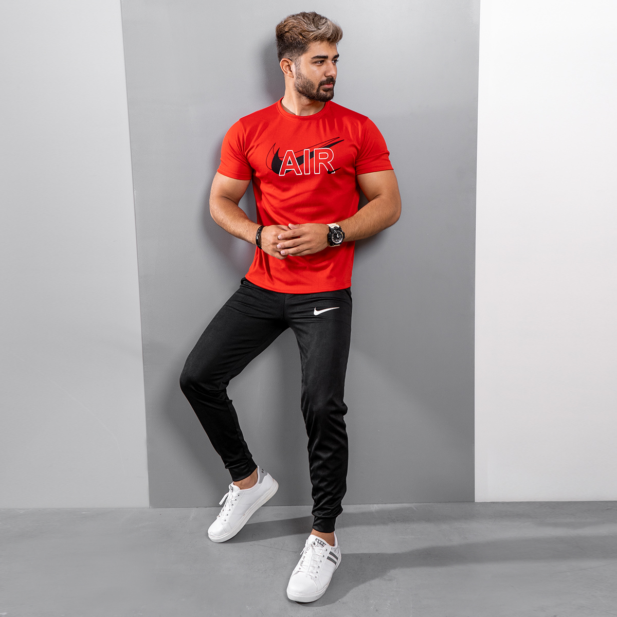 ست تیشرت شلوارNIKE AIR مردانه مدلArtan