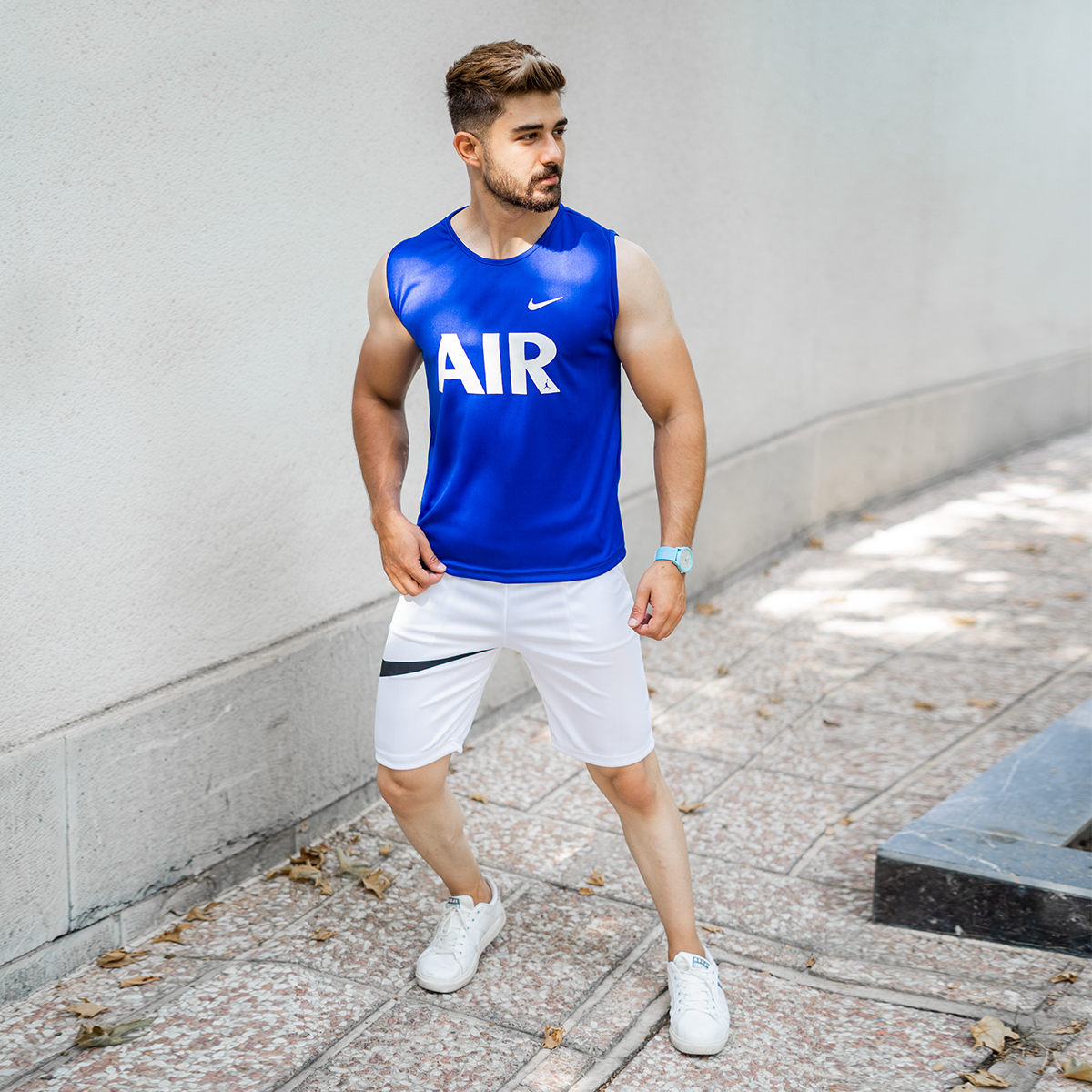 ست رکابی شلوارک Nike Air مردانه مدلMilano