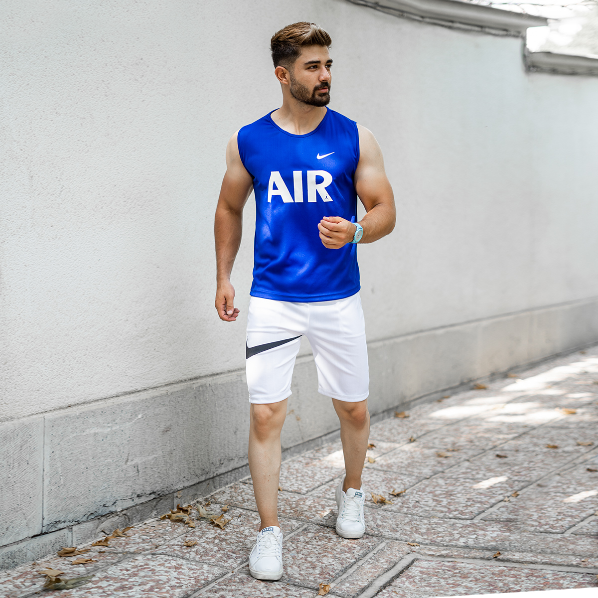ست رکابی شلوارک Nike Air مردانه مدلMilano