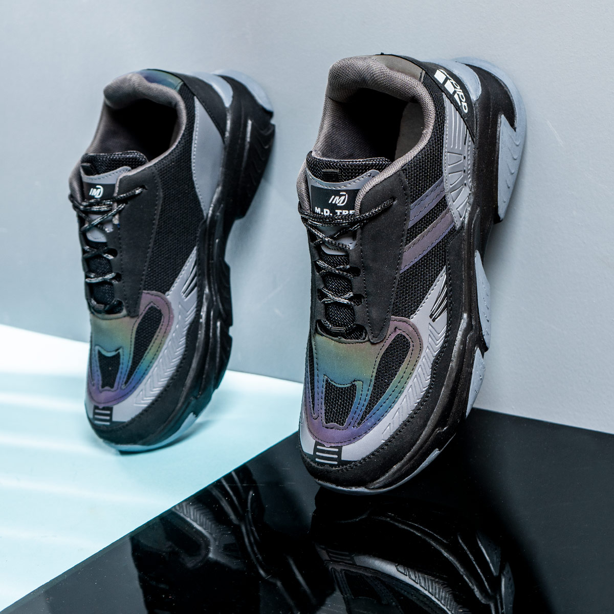 کفش ورزشی Adidas مردانه مشکی مدل Pulin