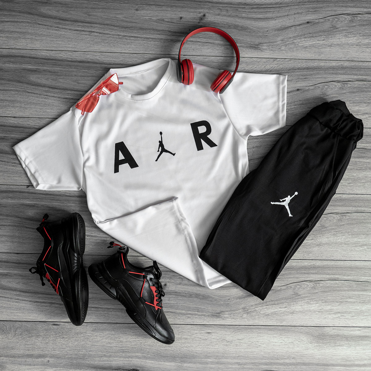 ست تیشرت شلوارAir Jordan مردانه مدل Toni