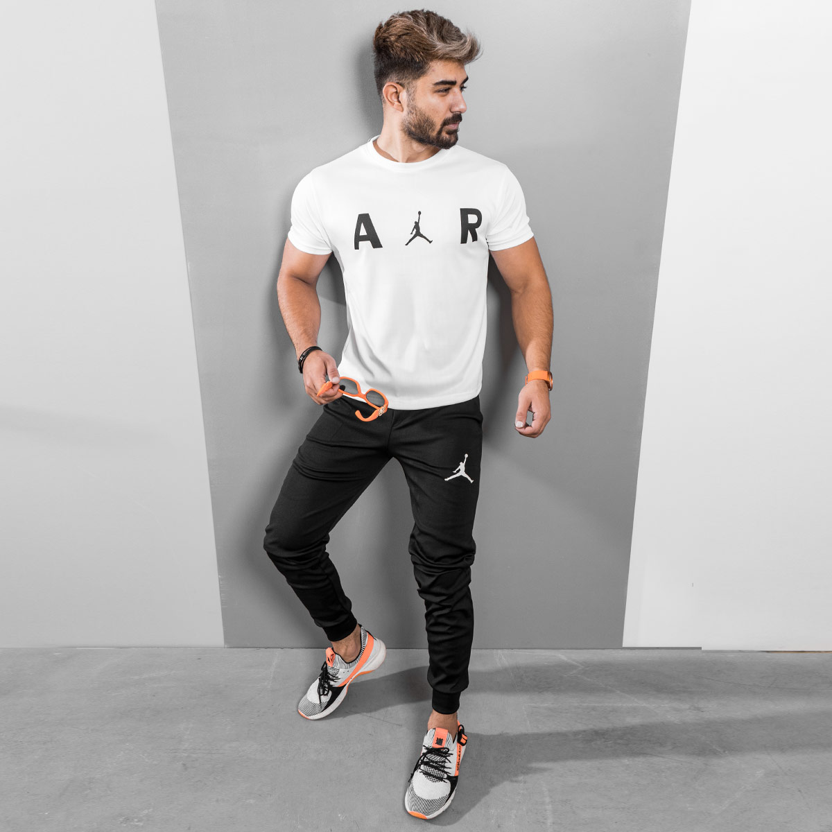 ست تیشرت شلوارAir Jordan مردانه مدل Toni