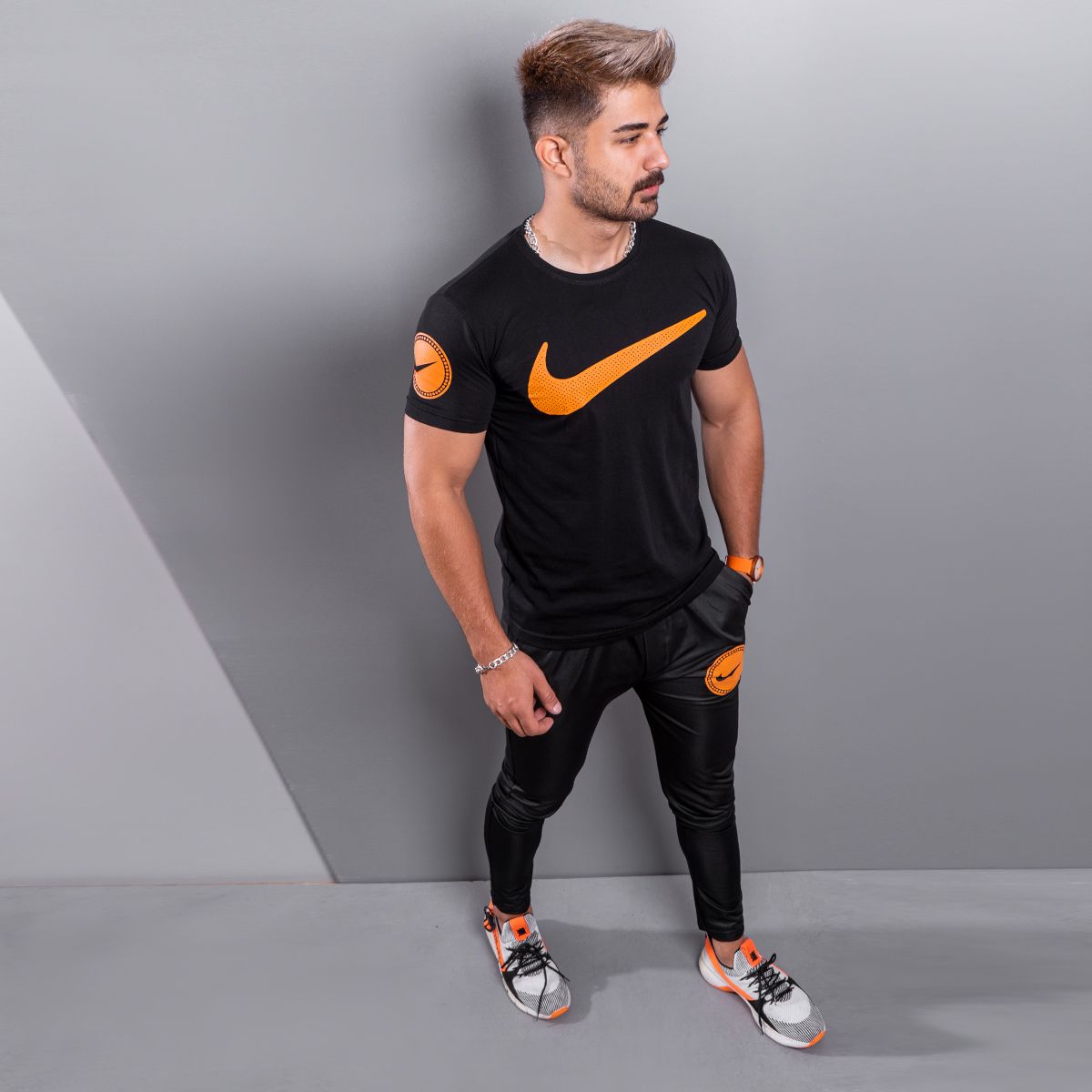 ست تیشرت شلوار Nike مردانه مدل famous