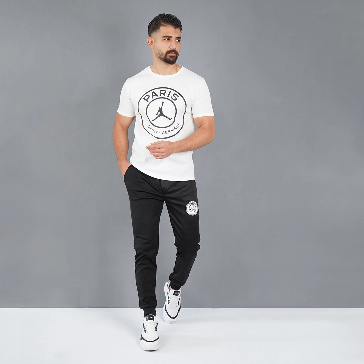ست تیشرت شلوارparis saint Germain مردانه مدل Torin