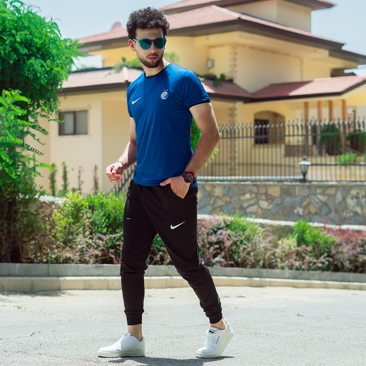 ست تیشرت شلواراستقلال مردانه مدل Bani