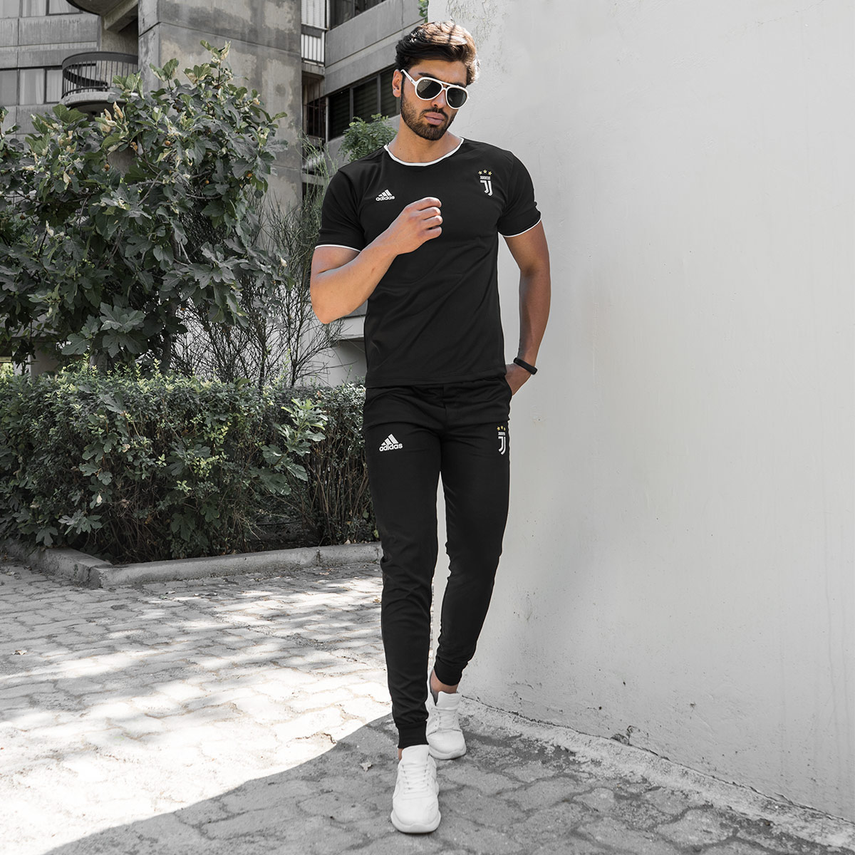 ست تیشرت شلوار یوونتوس مردانه مدلAron