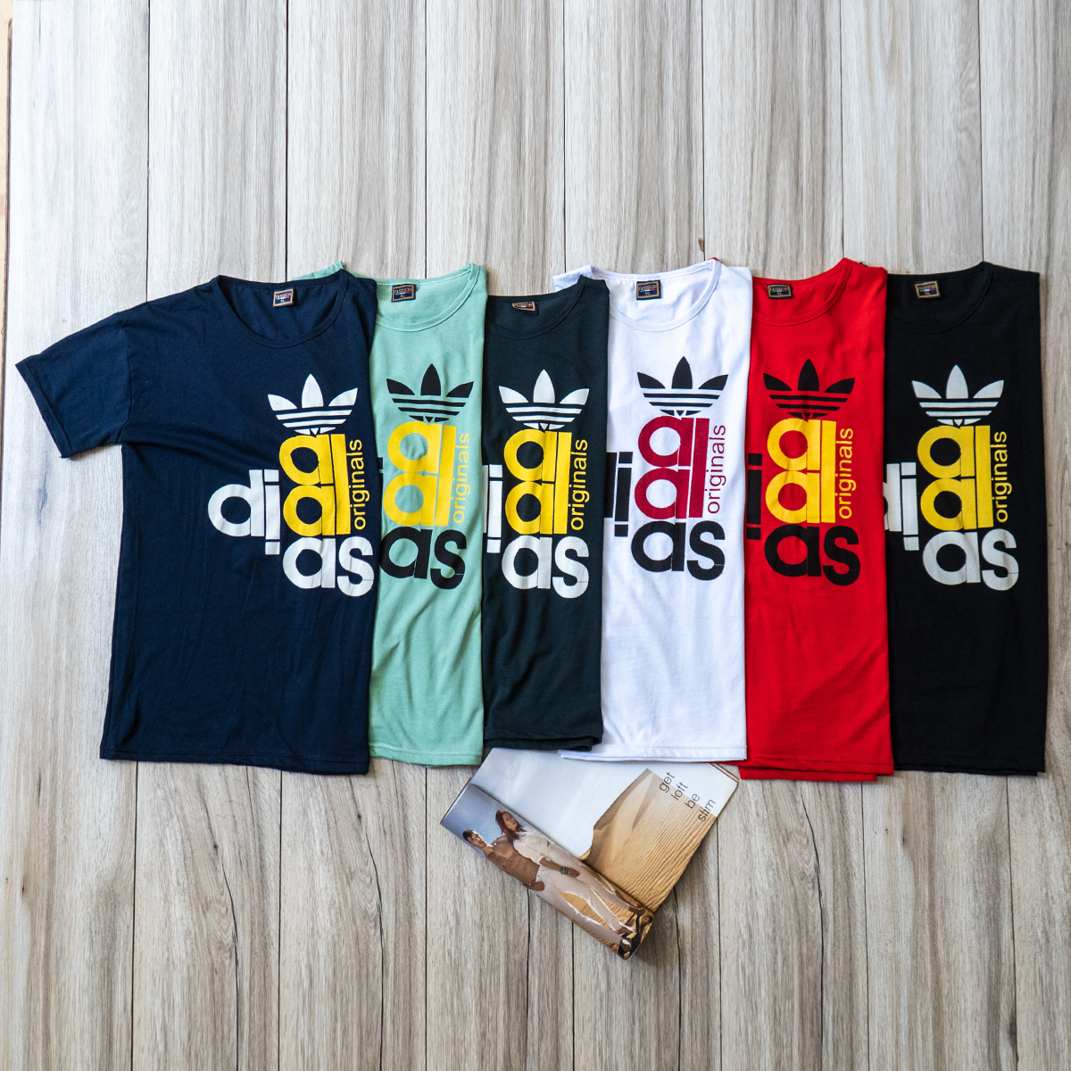 تیشرت Adidas مردانه سبزکمرنگ مدل devan(T)