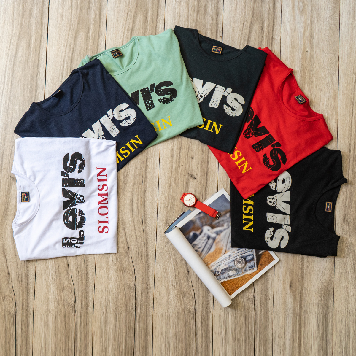 تیشرت Levis مردانه مشکی مدل Tanim(T)