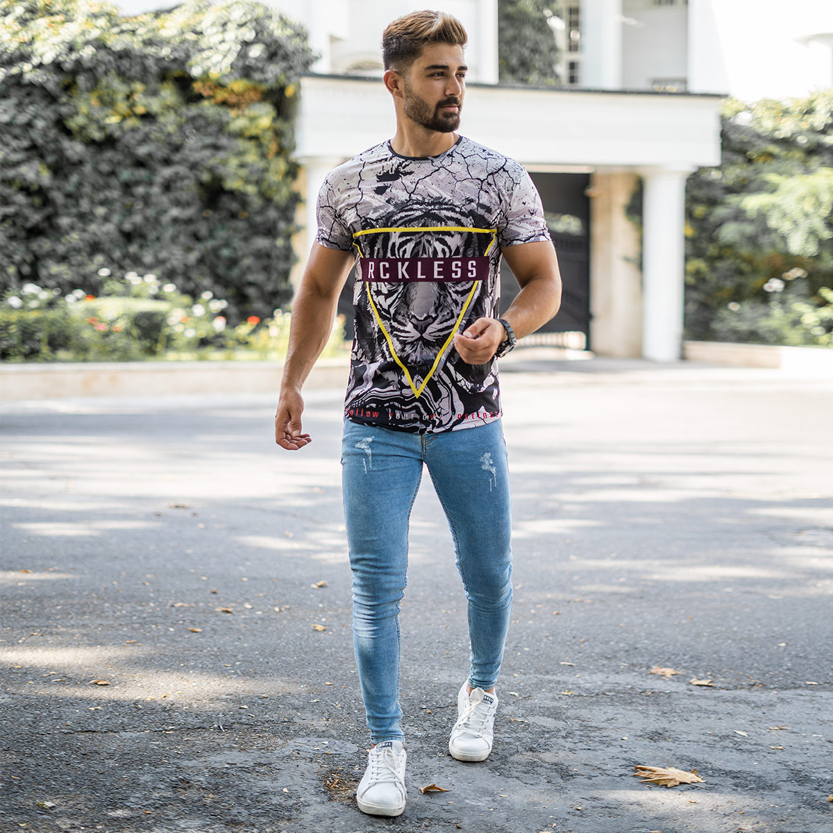 تیشرت Rckless مردانه مدل Tiger