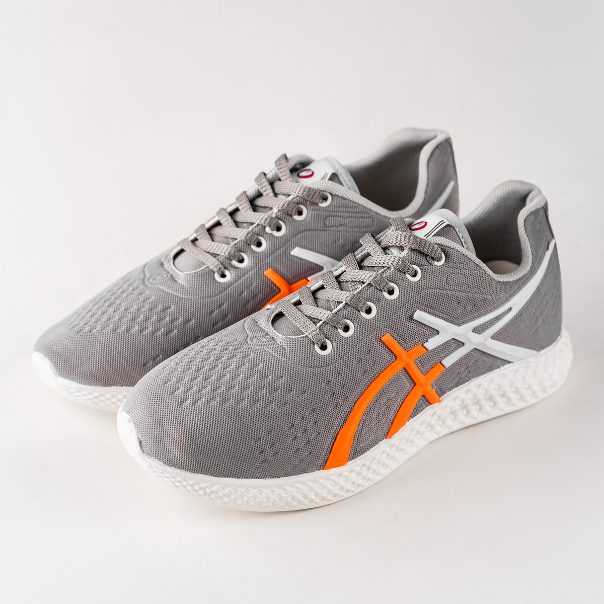 کفش ورزشی Asics مردانه طوسی نارنجی مدل Nardin(T)