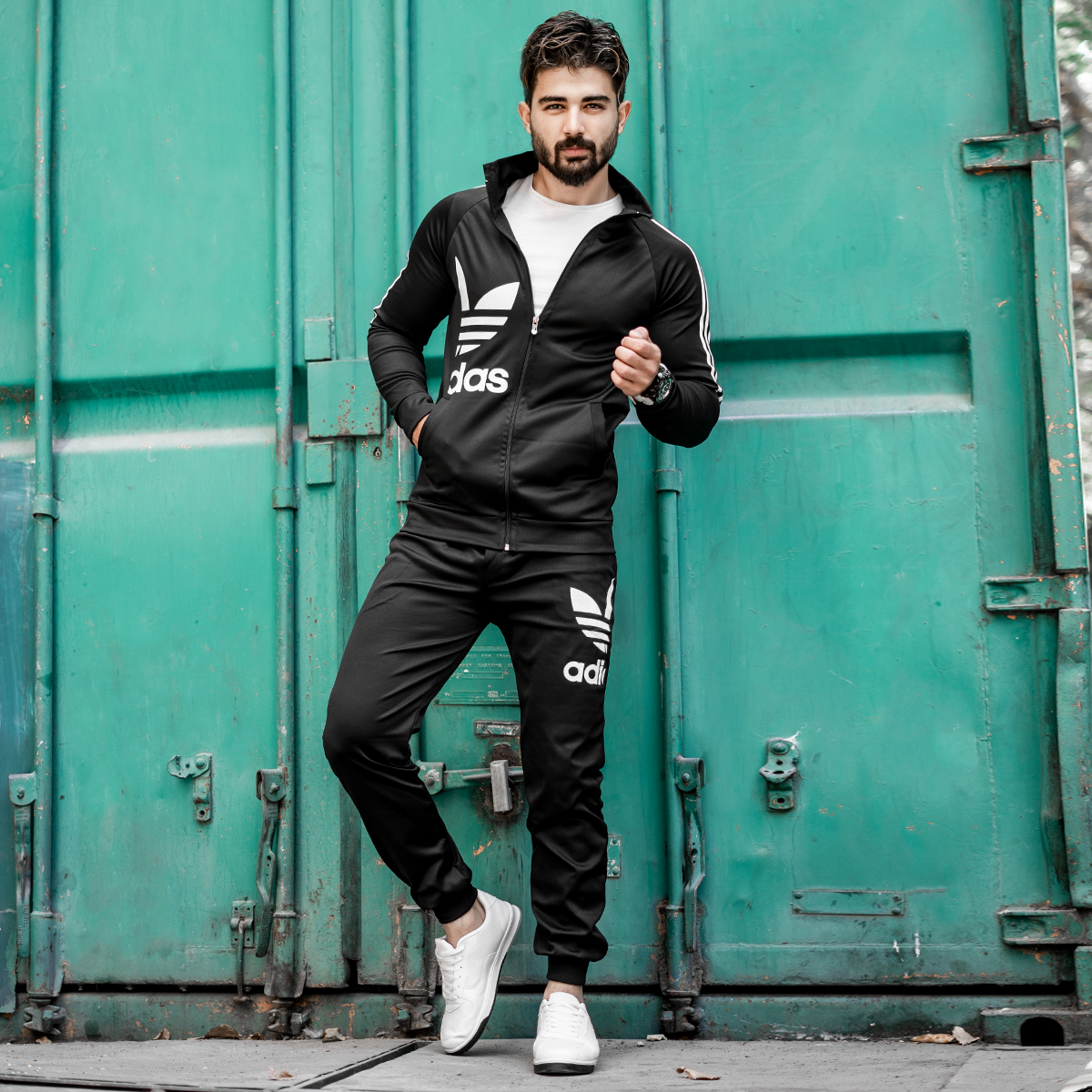 ست سوییشرت شلوار Adidas مردانه مدل Rito