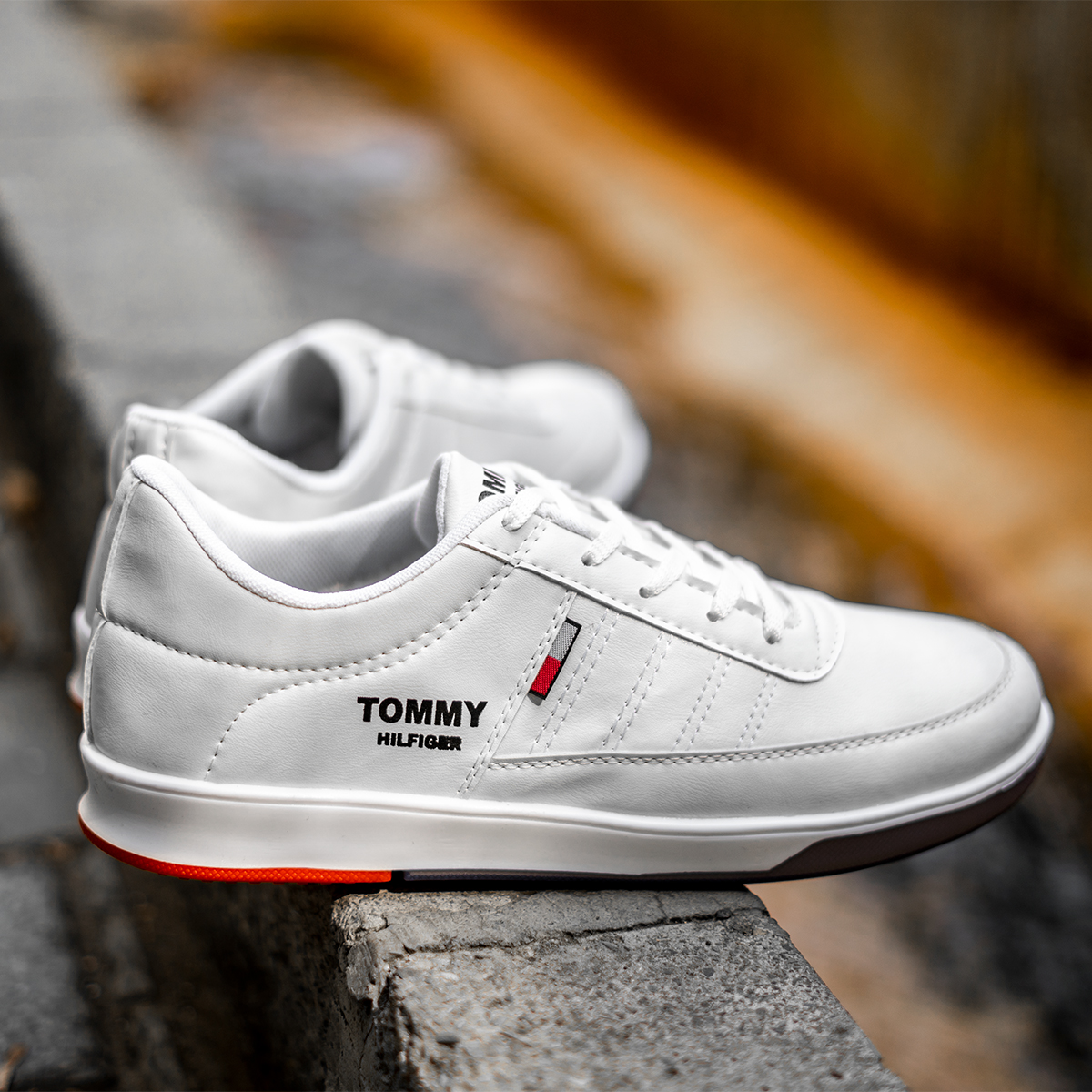کفش Tommy مردانه سفید مدلOpal